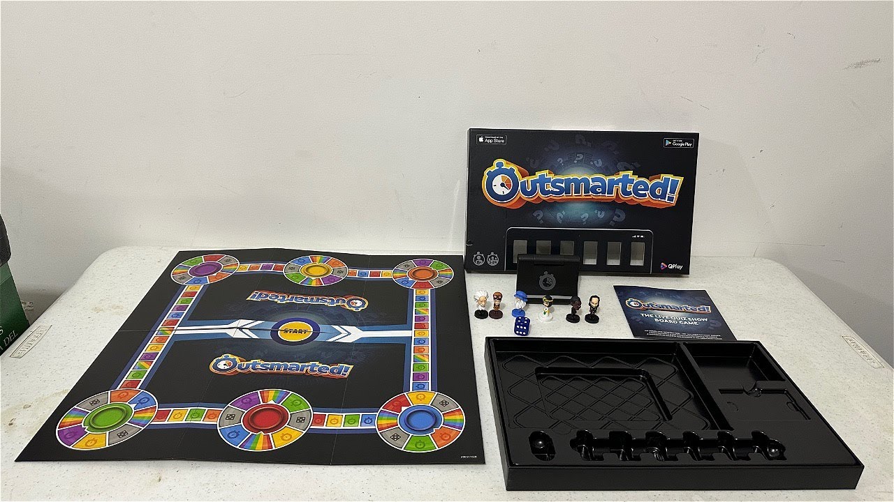 OUTSMARTED! The Live Family Quiz Show Board Game