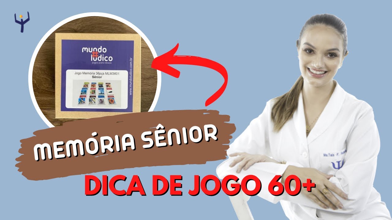 Dica de jogo para idosos - Estimulação da memória - JOGO MEMÓRIA SÊNIOR