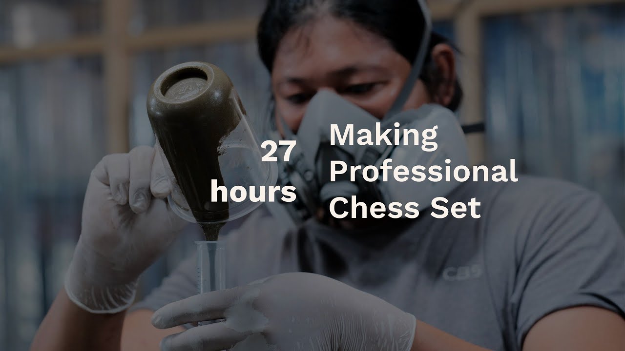 From Wood to Masterpiece: The 27-Hour Journey of a Tournament Chess Set