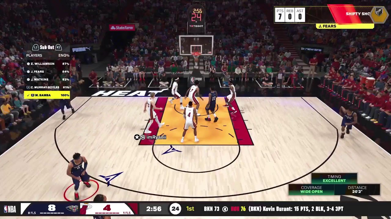 Pelicans v Hawks