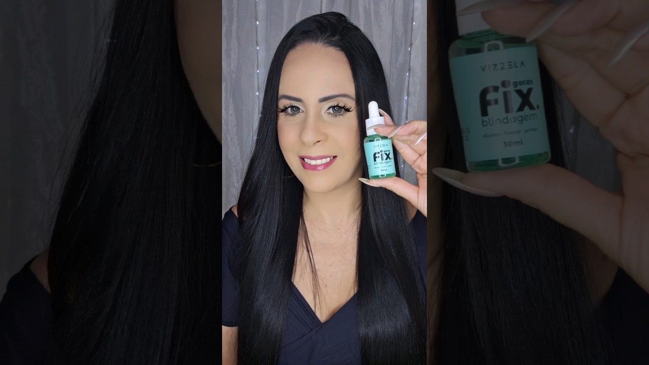 Gotas Fix Blindagem @VizzelaCosm&eacute;ticos
