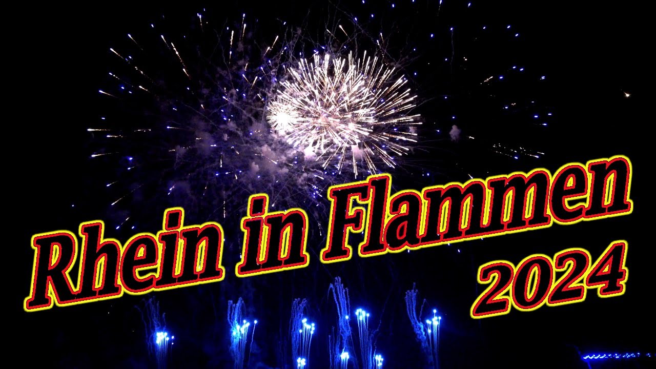 💥Rhein in Flammen 04 05 2024 Bonn/Rheinau/ Das Feuerwerk🔥