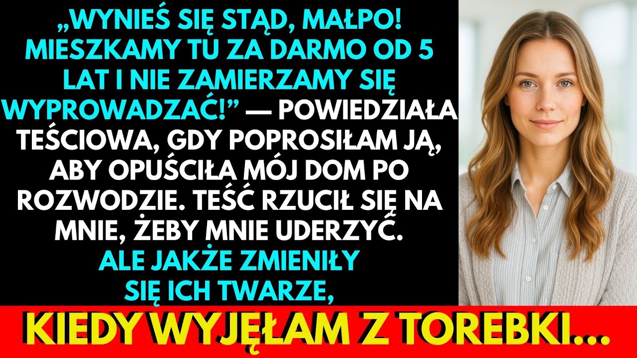 „Wynoś Się! Od 5 Lat Mieszkamy Tu Za Darmo!” — Krzyknęła Teściowa, Gdy Kazałam Jej Się Wyprowadzić