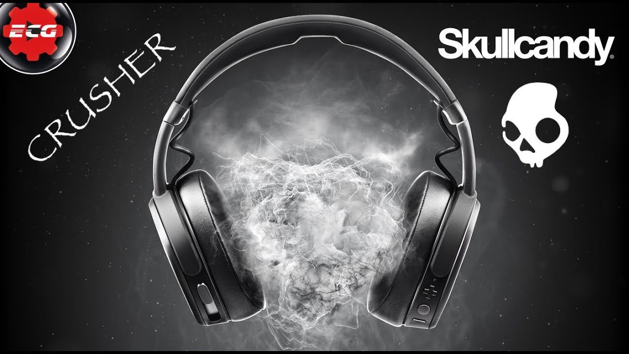 Auriculares CRUSHER de SKULLCANDY con bajos ¡BRUTALES!