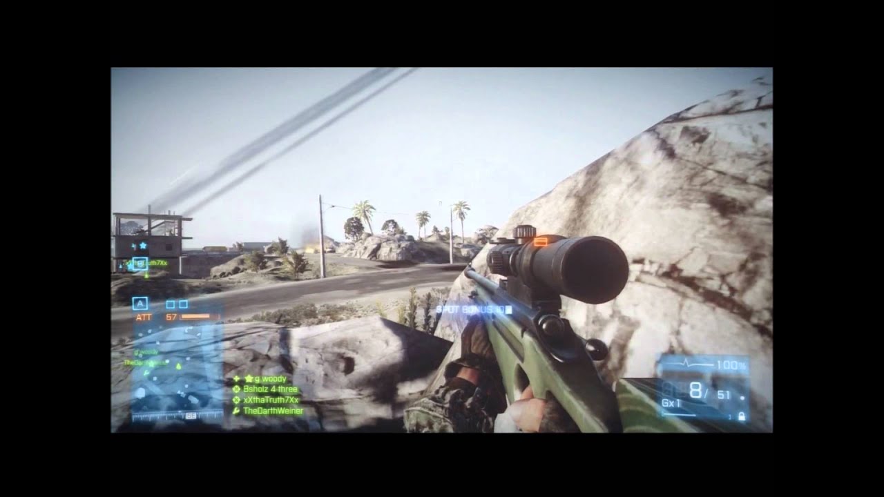 Battlefield 3 Sniper Tutorial