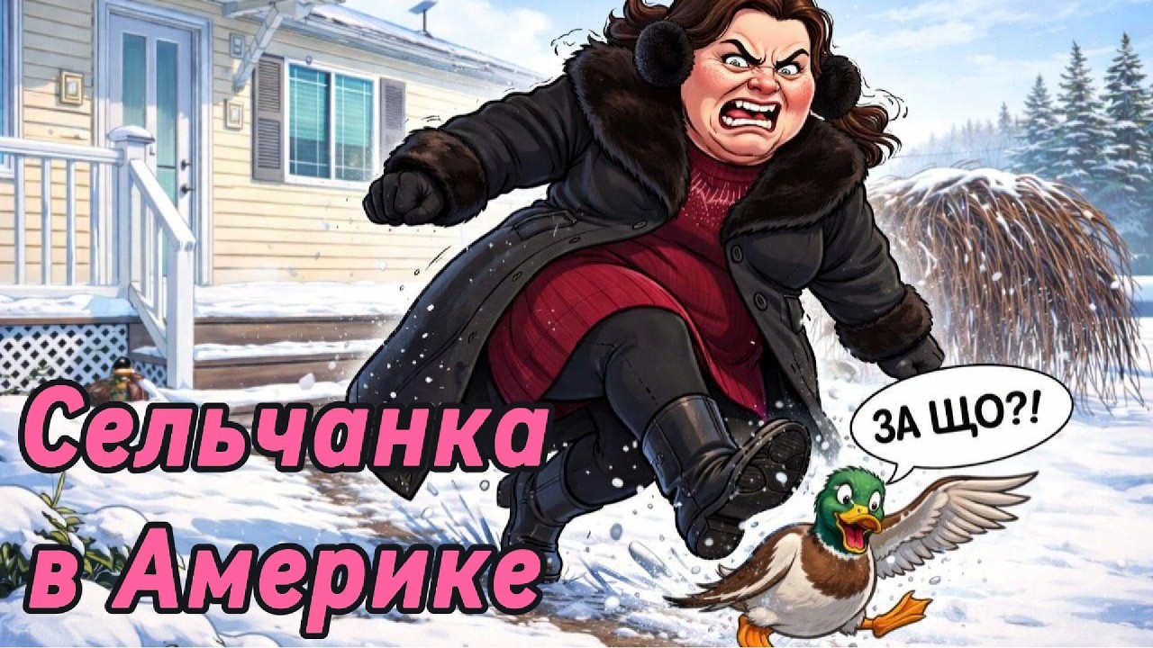 Сельчанка в Америке! Підкуп сельчанами продавця!
