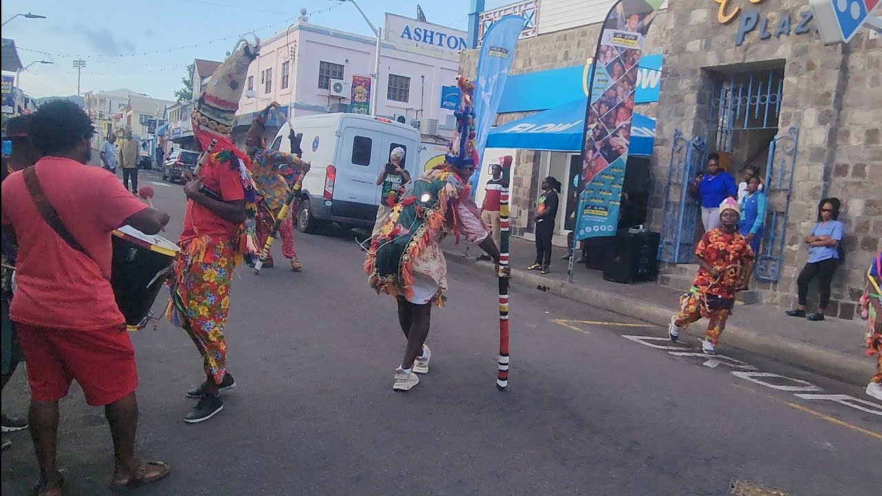Ancestors Mummies out of Tabernacle performing at the St.Kitts Music Festival Rush on Tuesday 20th