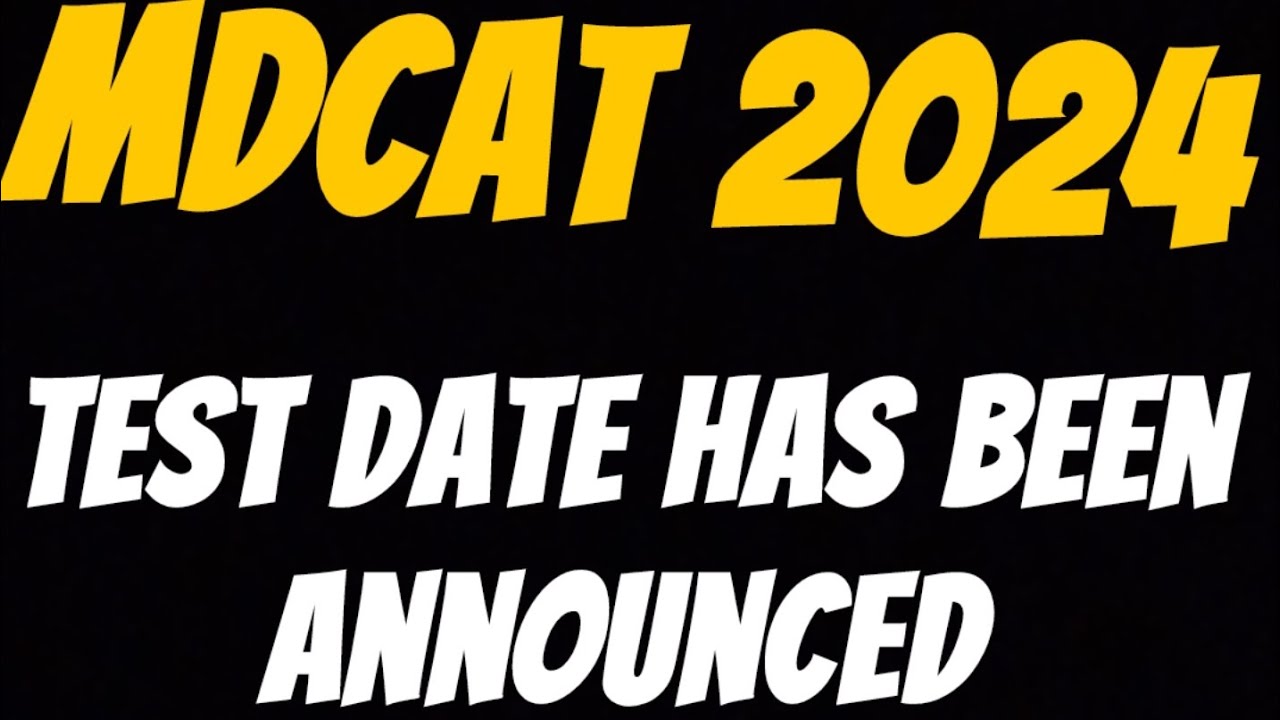 mdcat reconduct 2024 test date