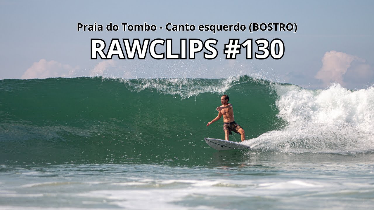 SOL SURF ALTAS ONDAS - GUARUJA BOSTRO PRAIA DO TOMBO (rawclips) #130