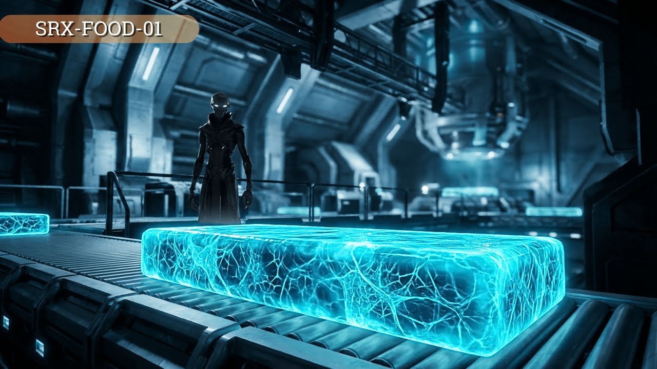 This Is How Biolayer Nutrient Slabs Are Manufactured Inside an Alien Megafactory | AI Simulation