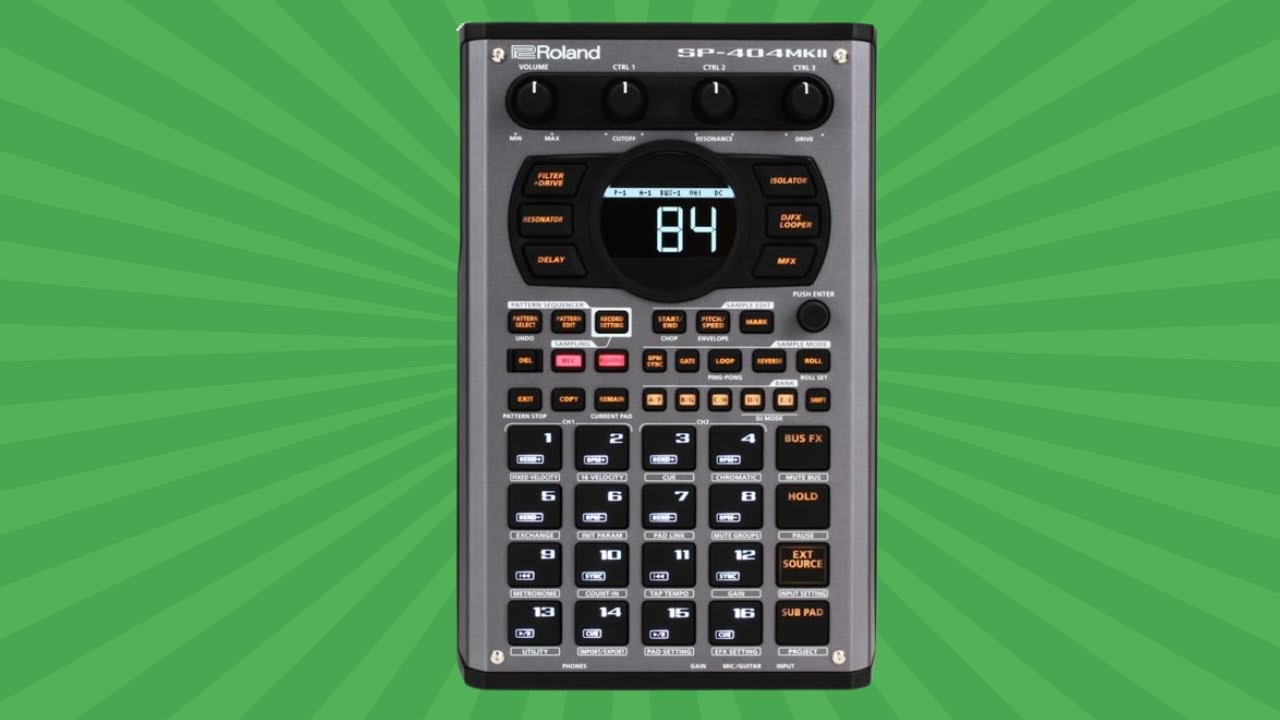 Roland SP-404 MK2 Making beats with multiple patterns Tip Tutorial
