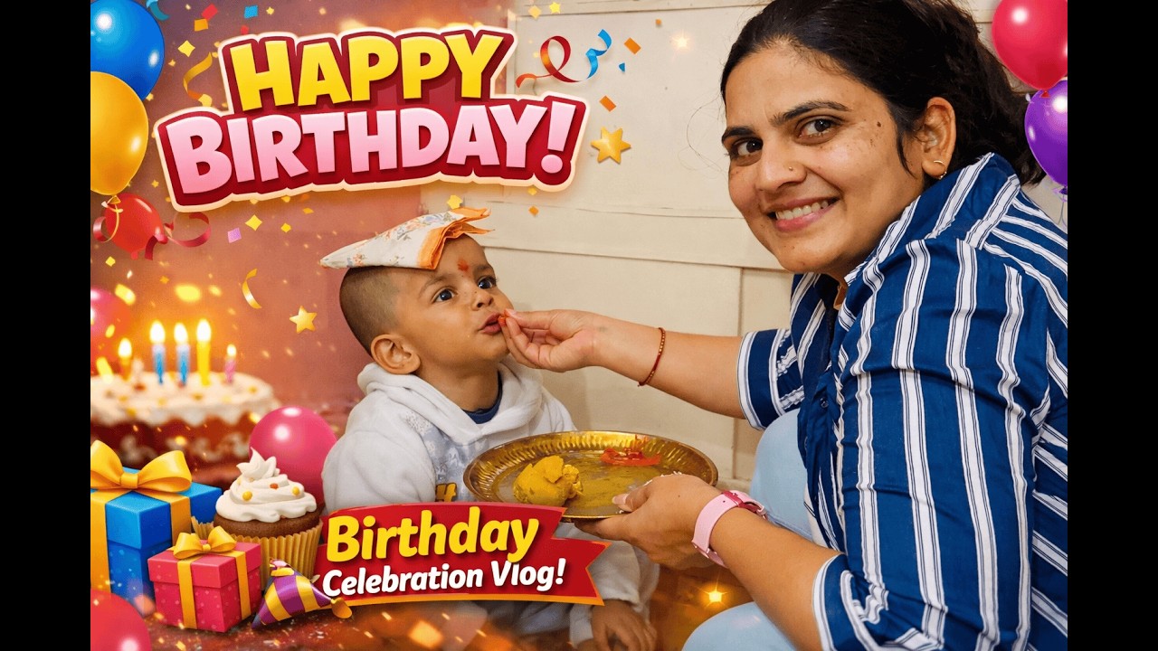 Laddu ne kia bhaiyaa ka birthday celebrate 😅😅🎊🎊