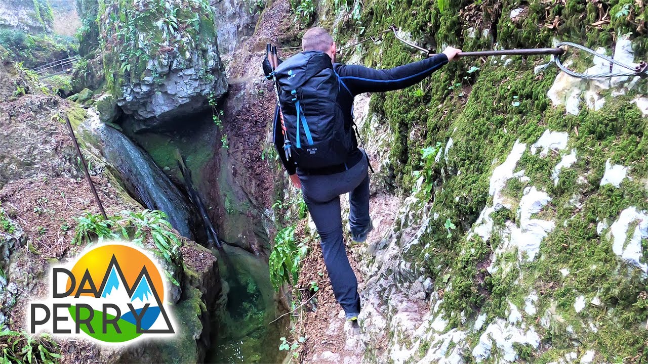 VAL SORDA-SENTIERO ATTREZZATO-RIO MONDRAGO: nella giungla della Lessinia. (Fumane-Verona)
