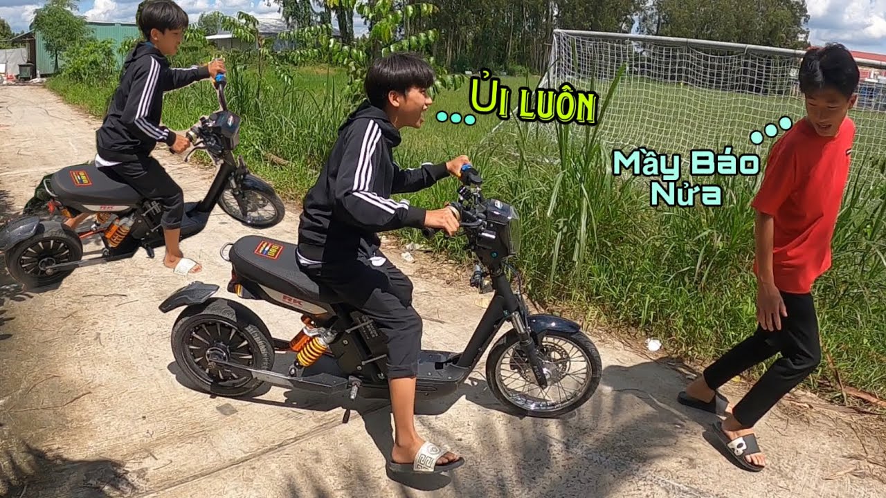 Review Xe Điện Độ Cap Độ Votol 80s  Bánh Qs 1k5 Của Em Học Sinh ở Vĩnh Long Cực Chất