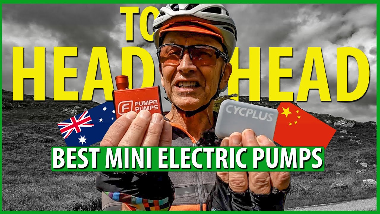 Mini electric bike pump. Cycplus Cube against Fumpa Nano. head to head test.