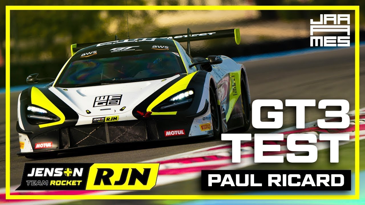 My First Day In GT3 // Paul Ricard Test