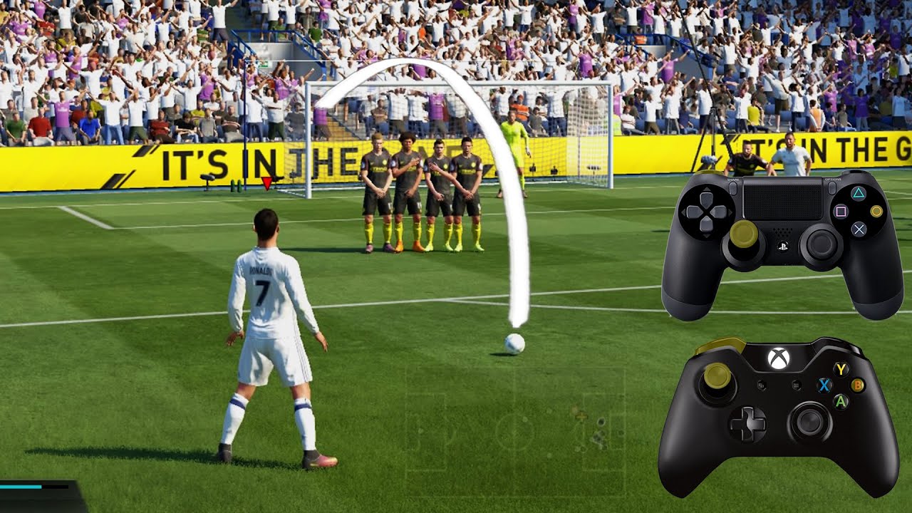 Fifa 17 Free Kick Tutorial | Xbox & Playstation | HD