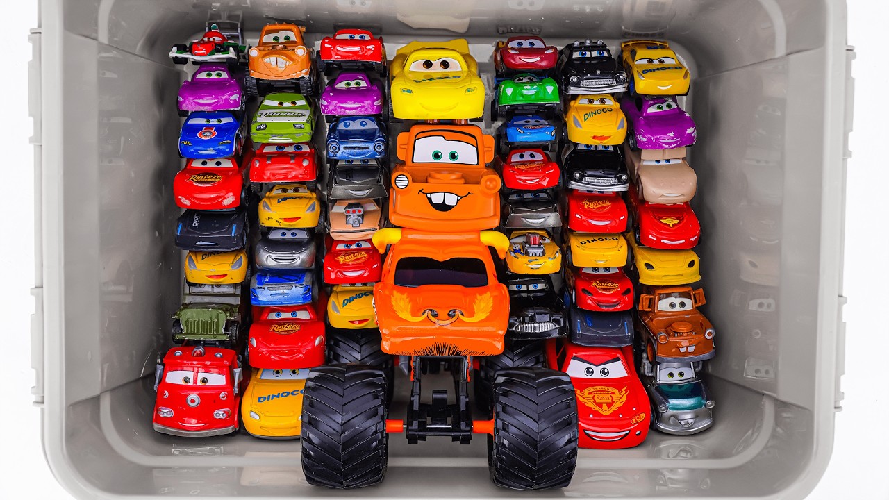 Disney Pixar Cars Unboxing Review | Disney Pixar Cars Fire Engine Toy Collection