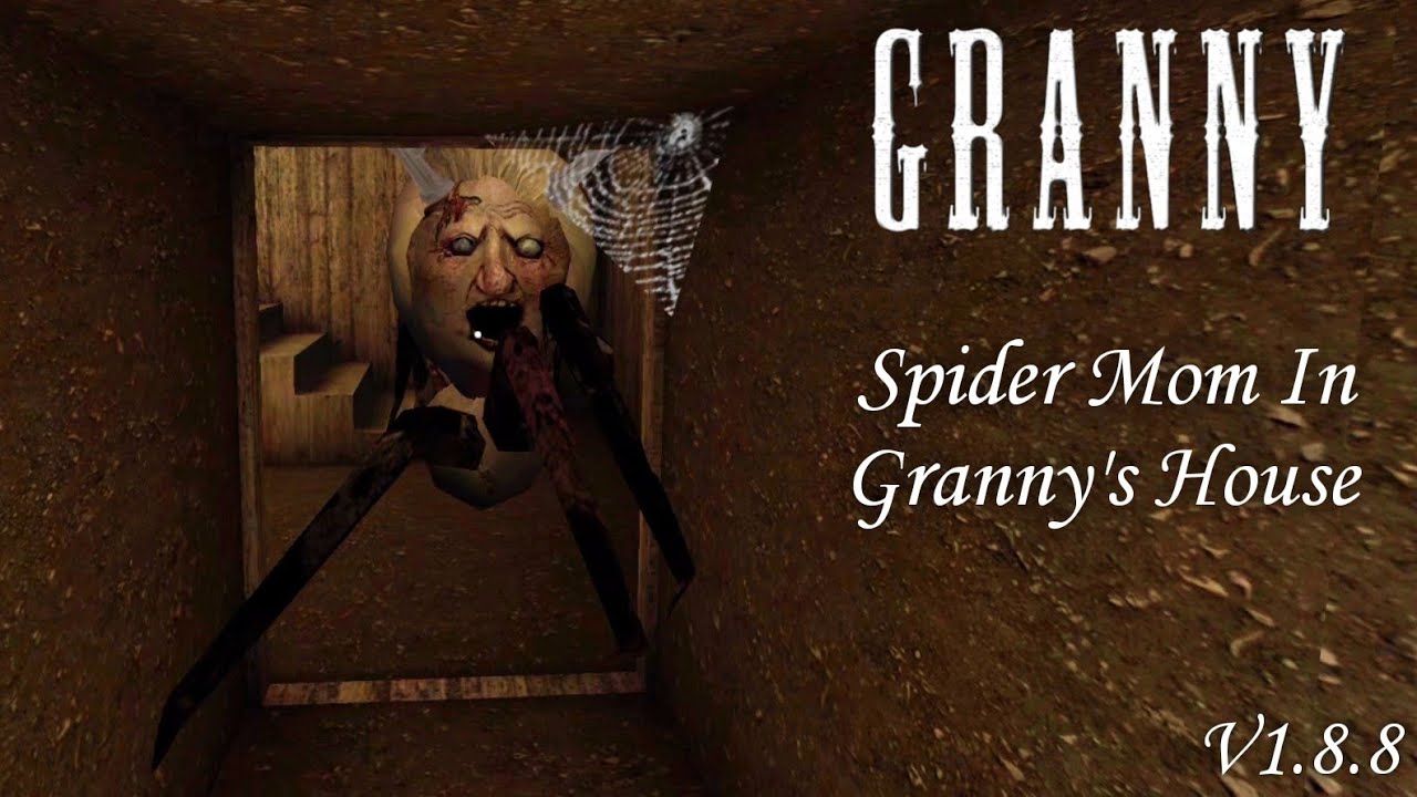 Spider Mom In Granny's House In Christmas Theme