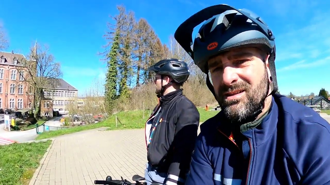 Biking with Boschies dag 4 Dinant Chimay.