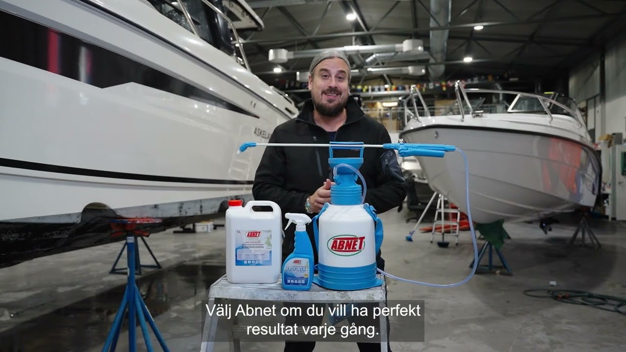 Rengör din båt som ett proffs med ABNET – Steg-för-steg för en skinande ren och välvårdad båt