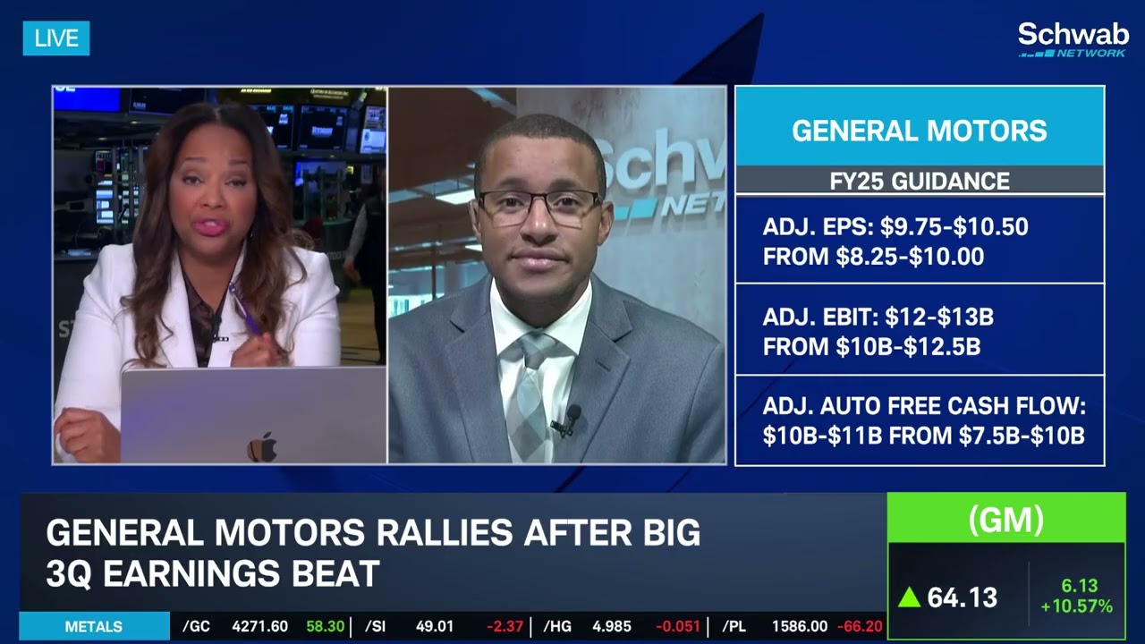 Tech Rally стимулирует SPX; GM и GE блистают