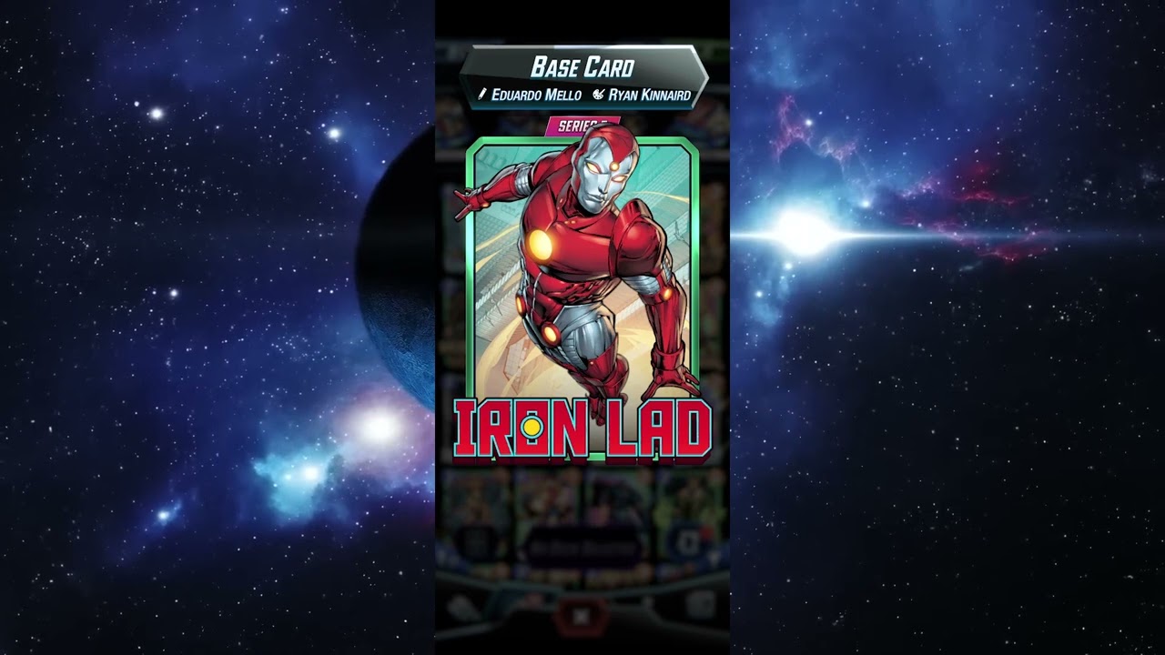 MARVEL SNAP - Iron Lad | Base Card | Uncommon
