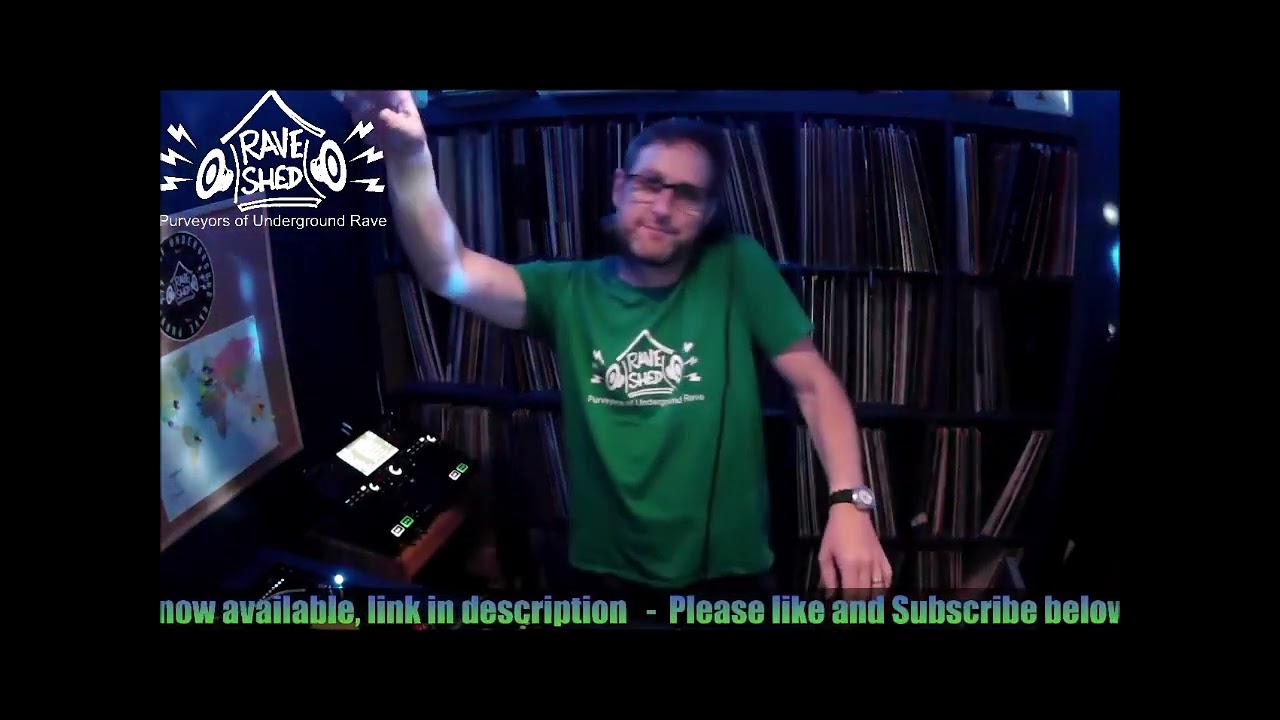 Rave Shed 1st birthday Episode 53 Mark’s favourite rave tracks from 1992 ish