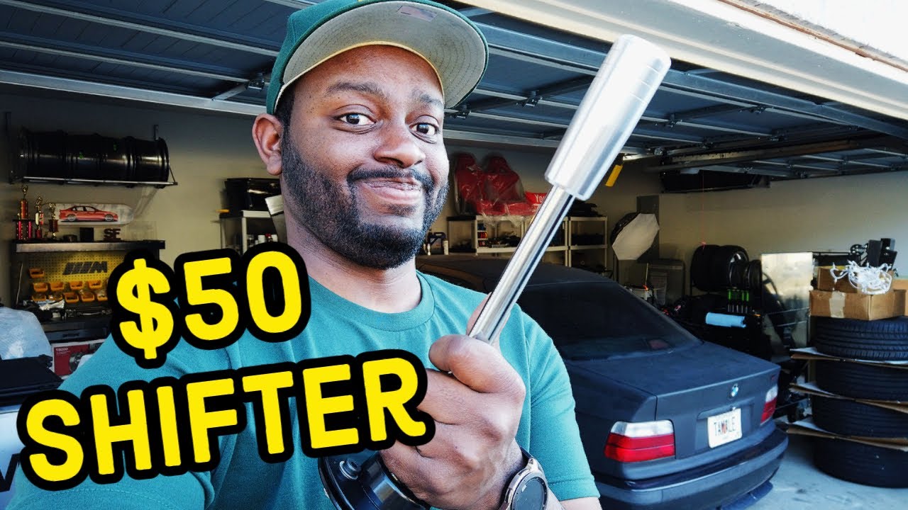 E36 eBay Chassis Mounted Shifter For Roxanne The Sedan with Garagistic Solid Mounts