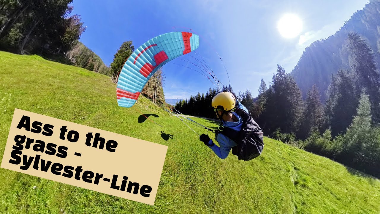 Speedflying Kronplatz with Flare Line 13 - Sylvester-Line