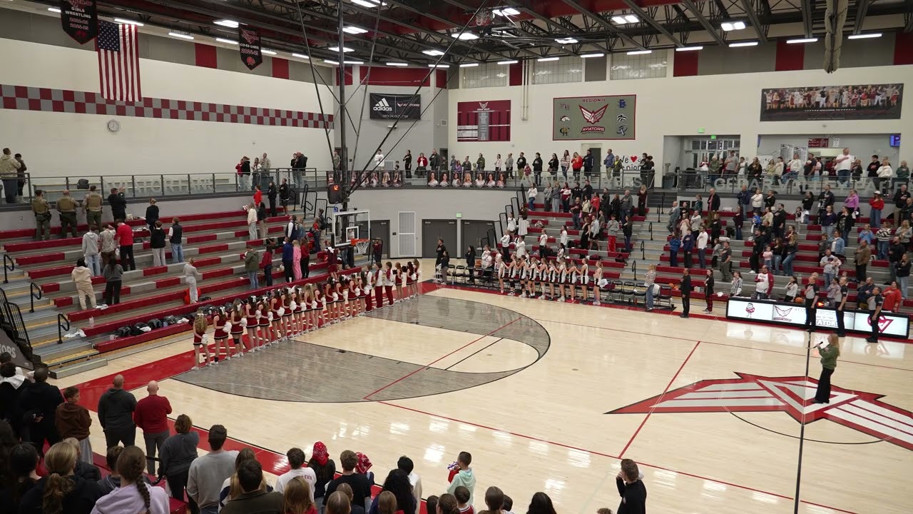 National Anthem, CVHS vs Mountain Ridge