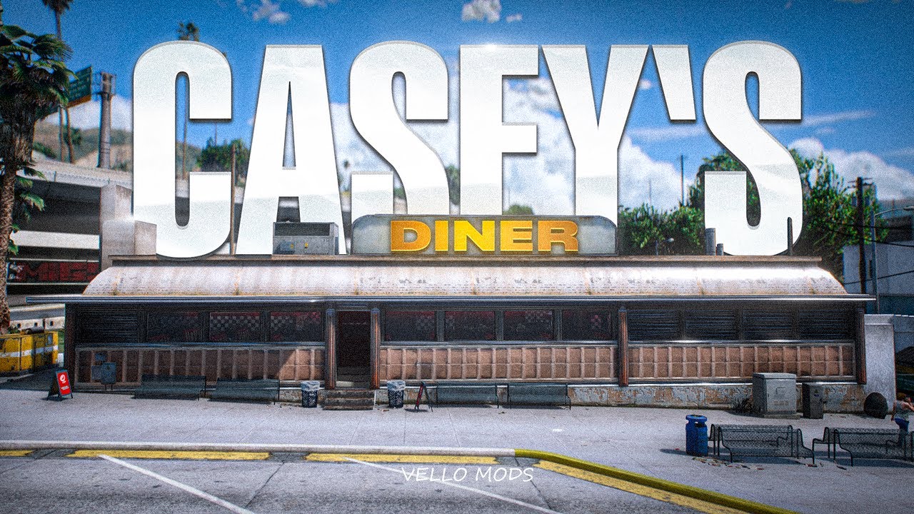 Casey's Diner [FiveM MLO - GTA V Interior]
