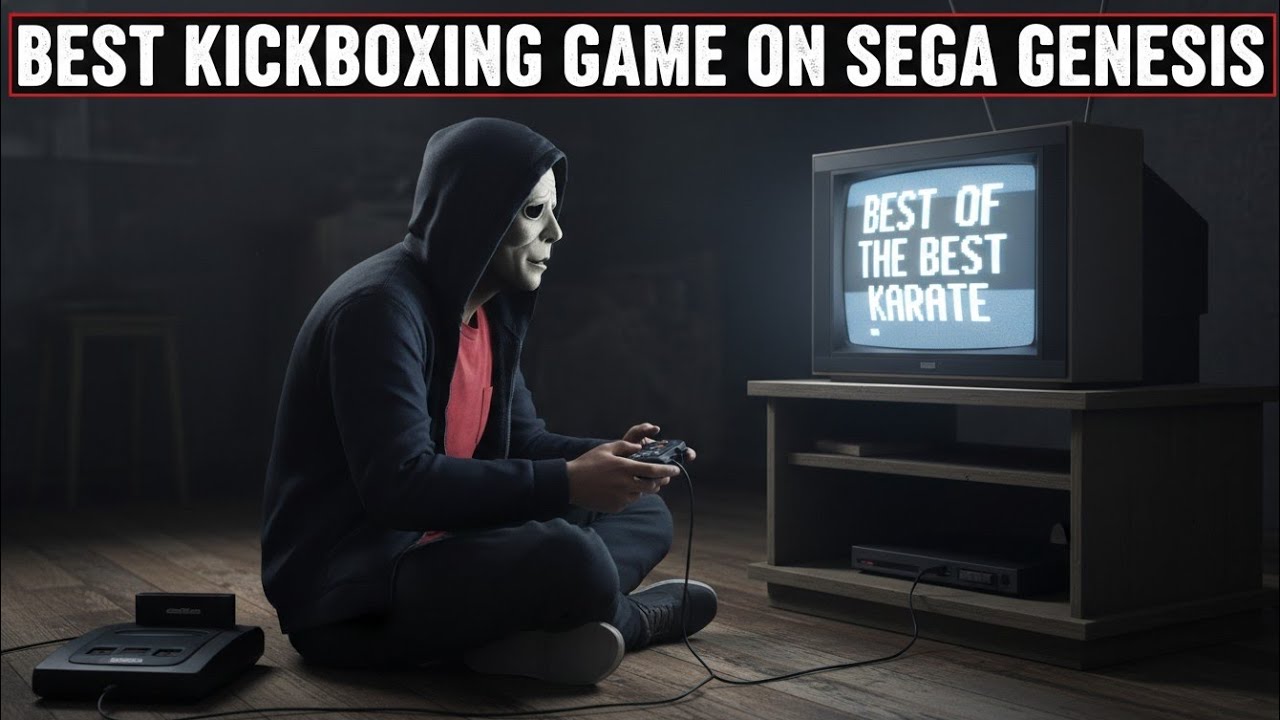 Best kickboxing game on Sega Genesis 😎 : Best of The Best Karate