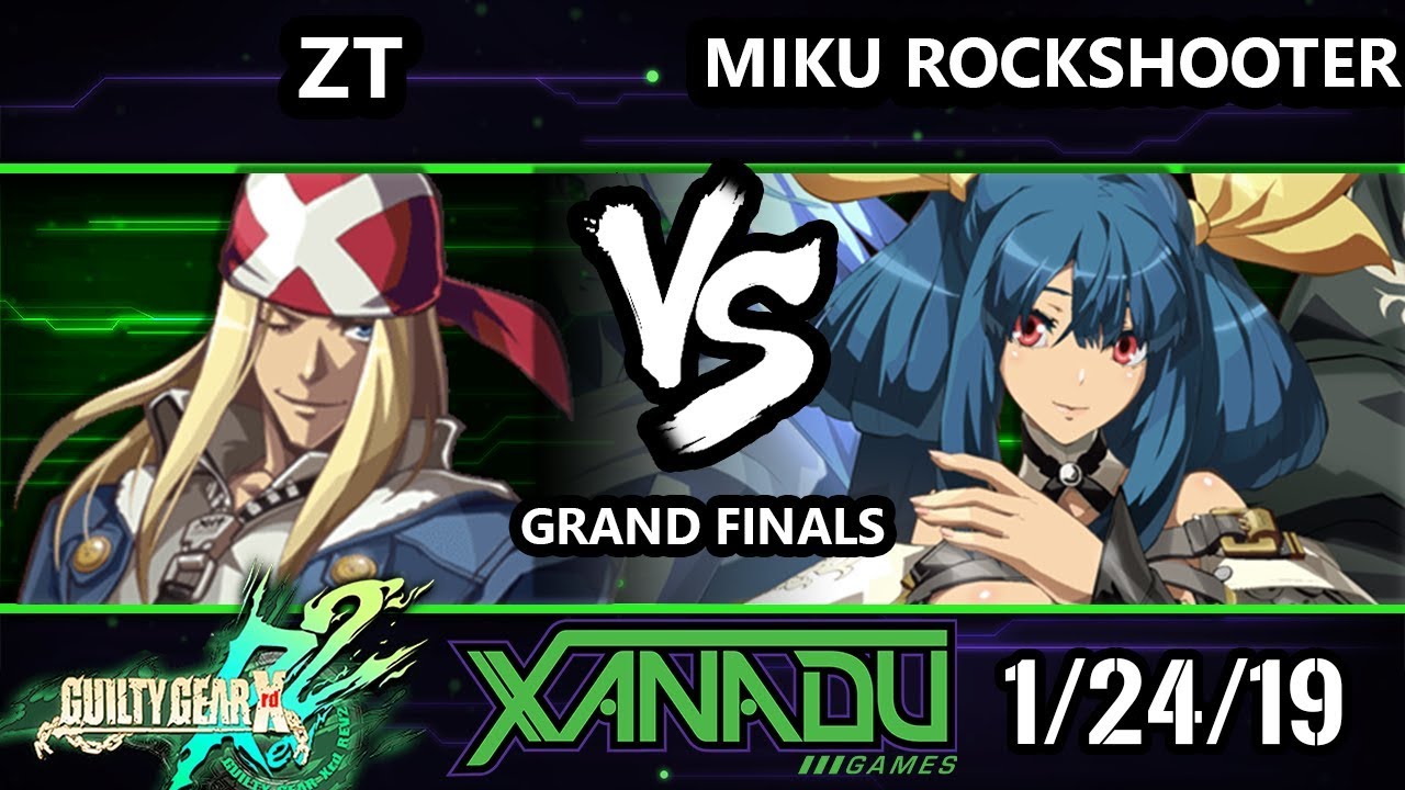 F@X 286 GGXRD2 - Miku RockShooter [L] (Dizzy) Vs. zt (Axl) - Guilty Gear XRD Rev 2 Grand Finals