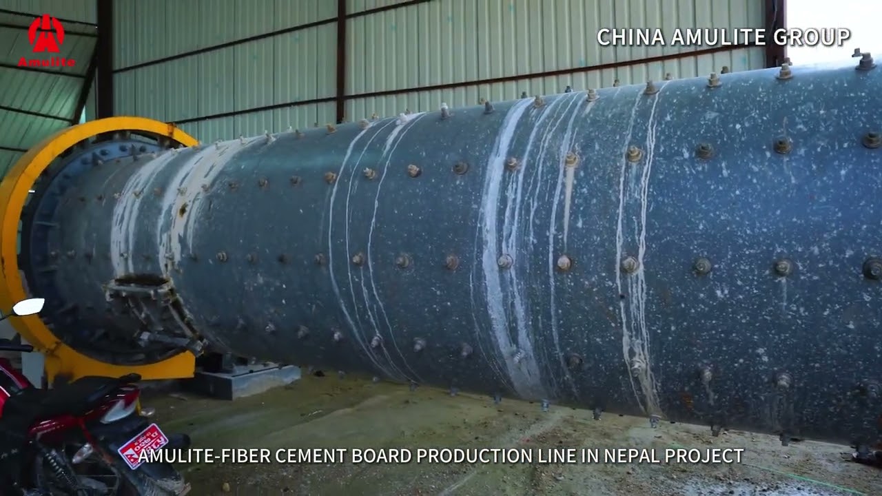 Successful Setup: Amulite Fiber Cement Board Production Line in Nepal