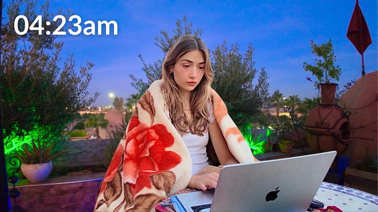 4am Productive day in Morocco | mum & daughter trip