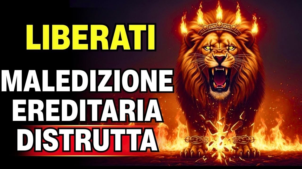 🩸 Maledizione Ereditaria TAGLIATA dal Sangue di Gesù: Preghiera di Liberazione Profonda