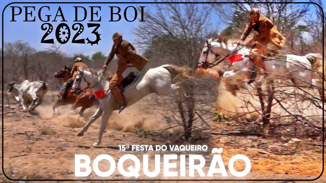 Pega de Boi com disputa no final - Boqueirão 2023