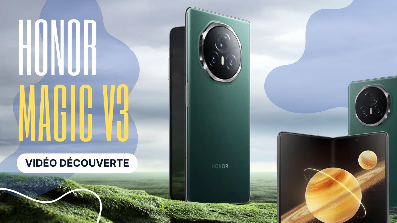 Découverte du HONOR Magic V3 📱 Le téléphone pliant le plus fin du monde ! #Innovation 🚀
