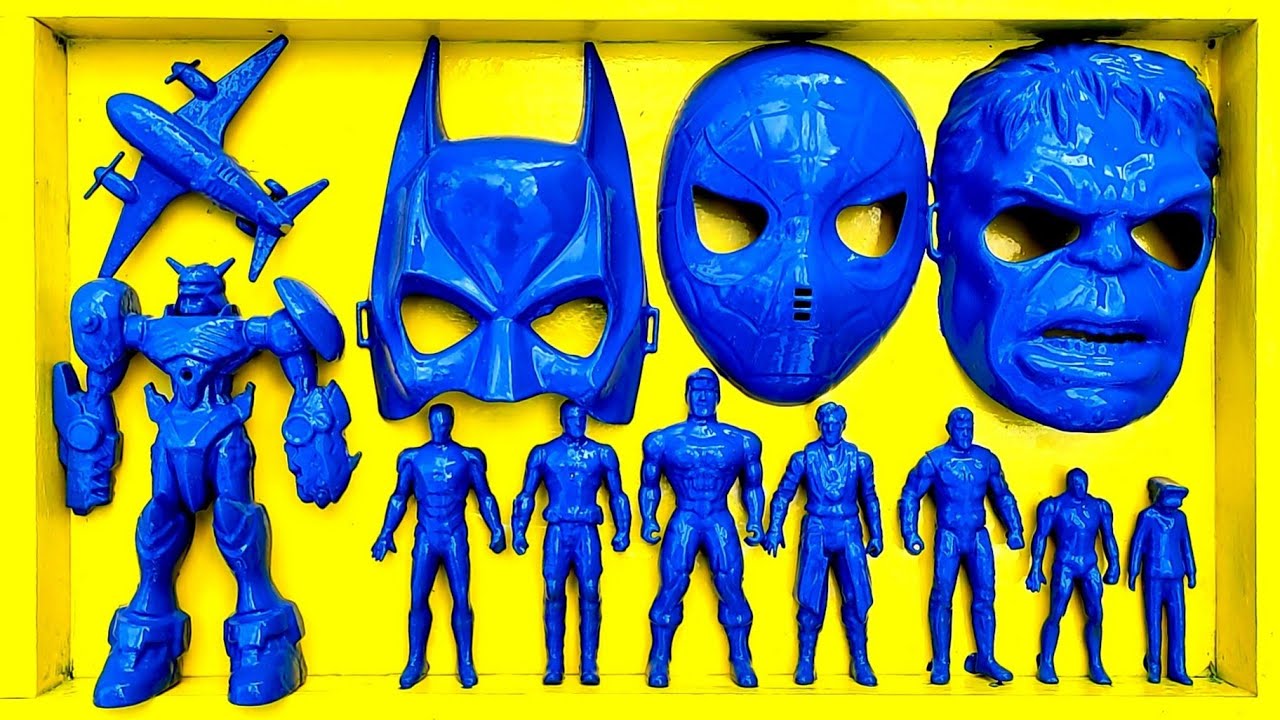 Cleaning : Superman, Spiderman, Iron Man, Captain America, Batman, Thor, Thanos, Hulk, Ant-Man