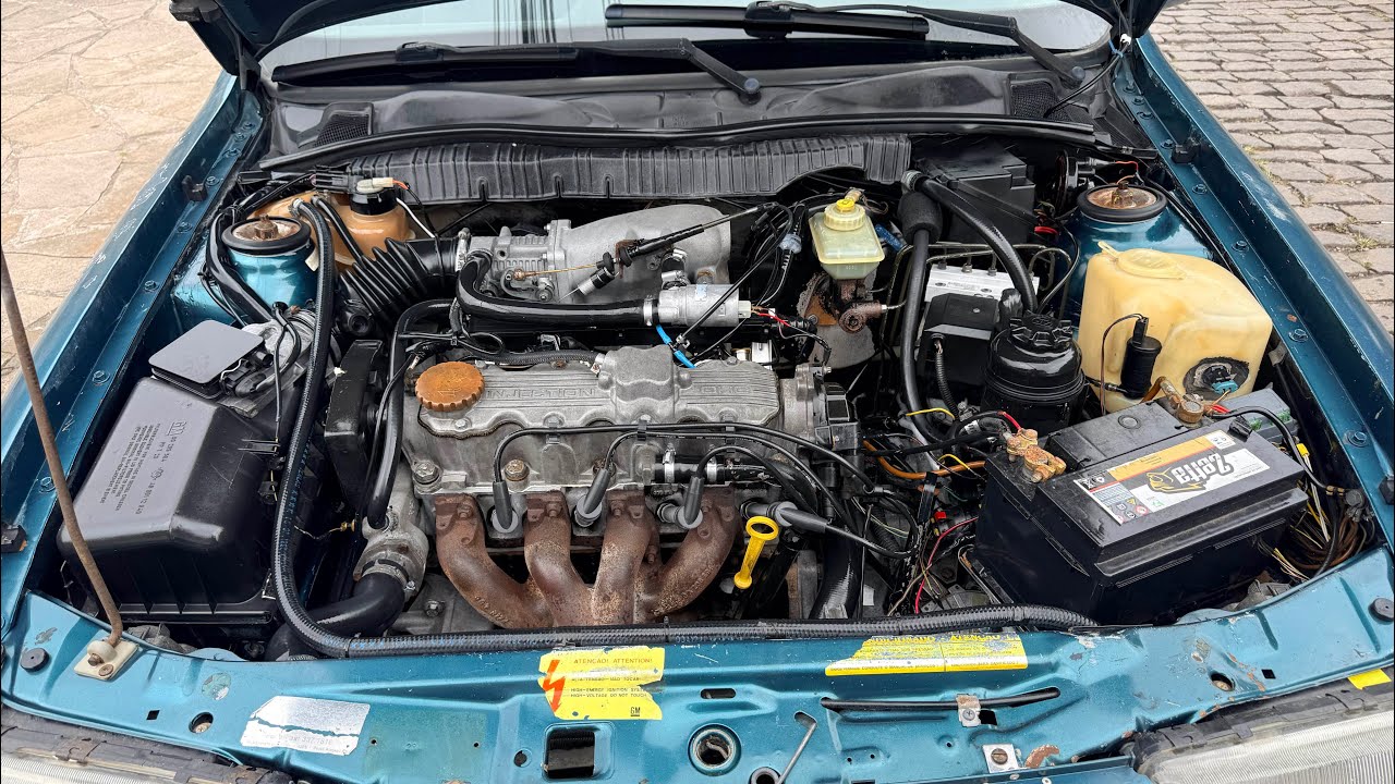 Como Lavar o Motor do Vectra A  94/95/96 CD 
