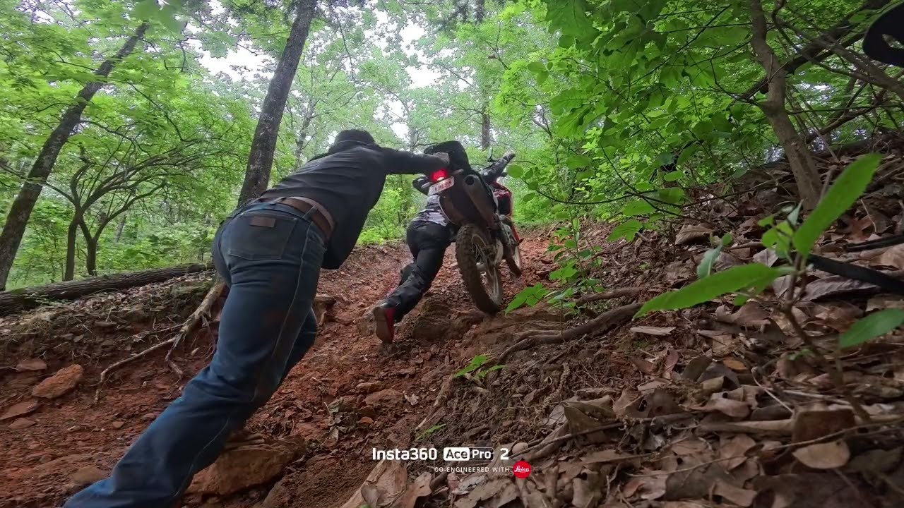 Riding Dirt-Bikes at Barnwell Mountain ATV Park