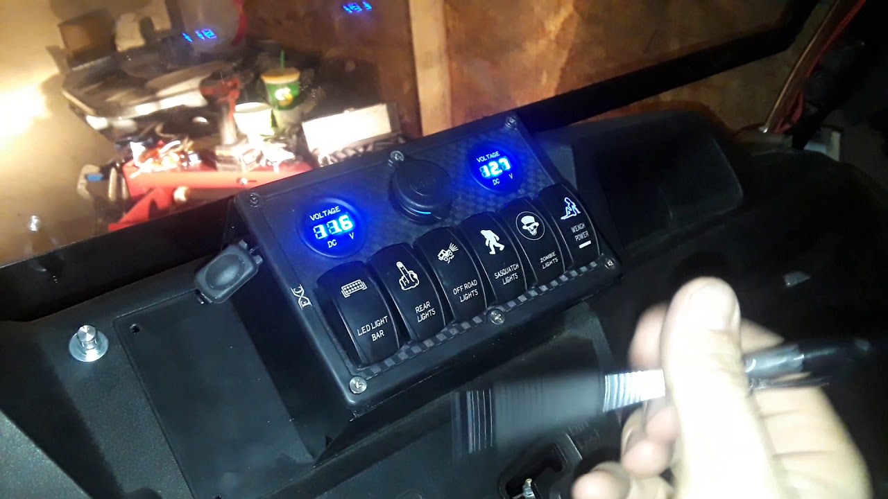 2018 Honda pioneer 700-4 dual battery setup