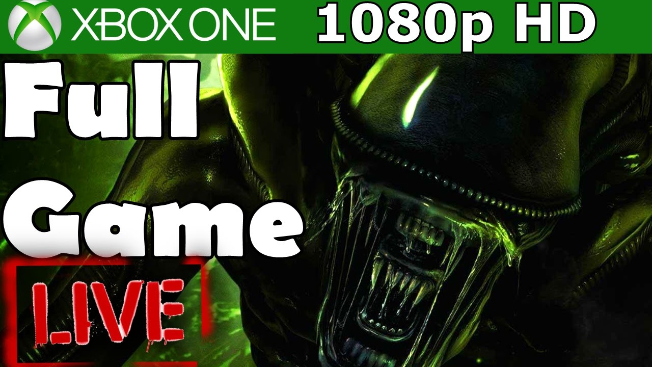 Alien Isolation Full Walkthrough Complete Game Gameplay Let's Play Review 1080p HD