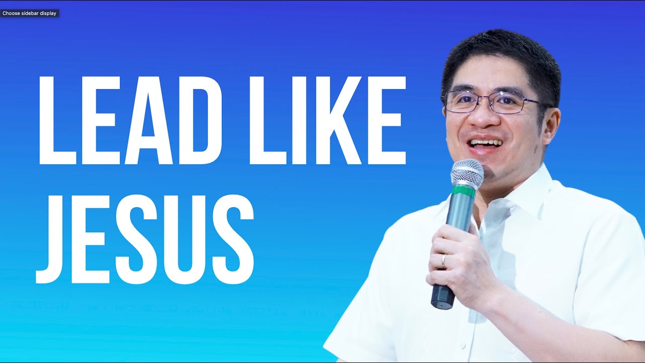 JESUS AS OUR MODEL OF SERVANT LEADERSHIP | Msgr. Regie Malicdem