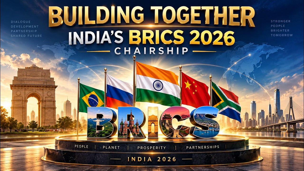 BUILDING TOGETHER | INDIA'S BRICS 2026 CHAIRSHIP
