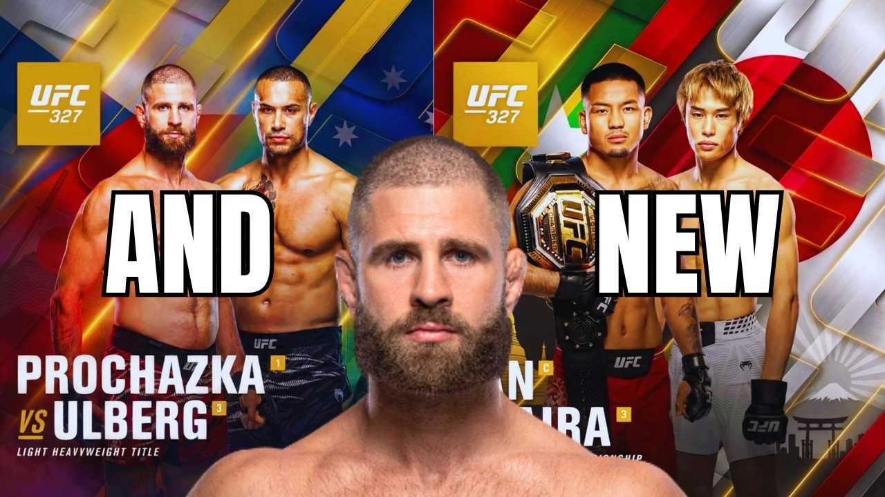 UFC 327 Announcement Instant Reaction! Jiri vs Ulberg? Van vs Taira?