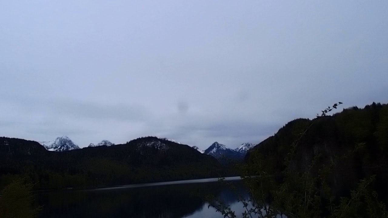 Озеро Альпзее, Alpsee, Бавария, Швангау, Schwangau