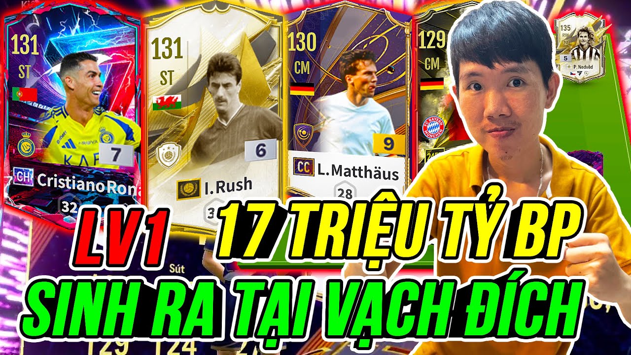 THÀNH HOÀ Lần Đầu Build team 17 triệu tỷ BP Mix Bayern Munich x Juventus mà ACC Level 1 | FC Online