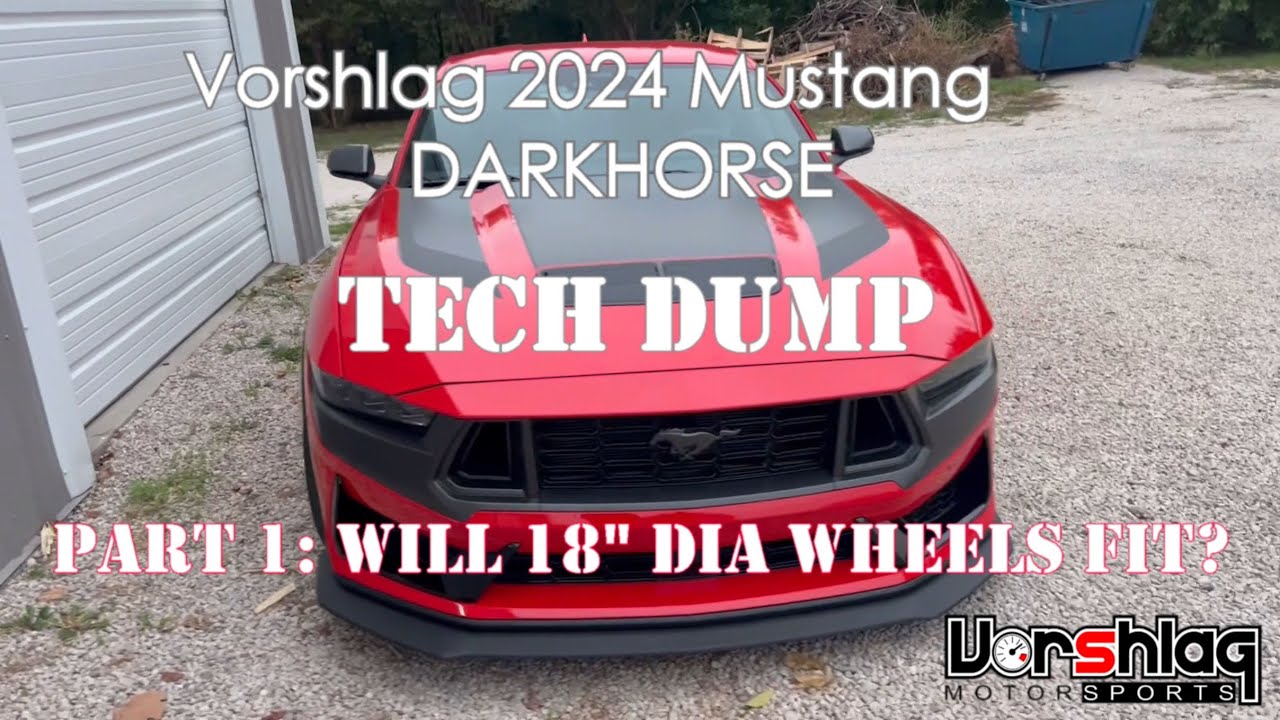 Vorshlag 2024 / S650 Mustang Tech Tips: Will 18